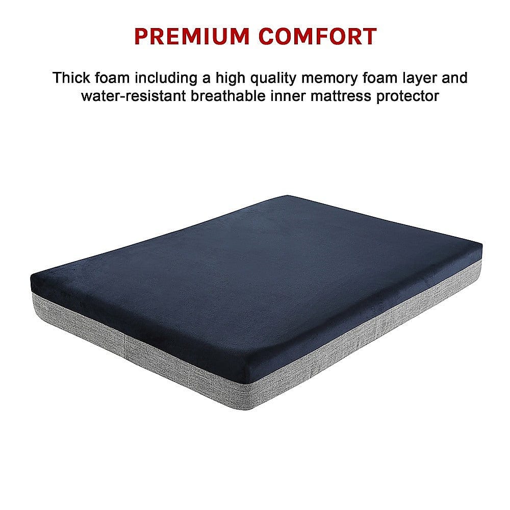 Spud Jax Petshop Memory Foam Dog Bed 12CM Thick Large Orthopedic Dog Pet Beds Waterproof Big Pet Care > Cleaning & Maintenance