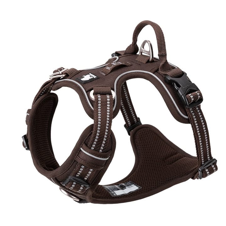 Spud Jax Petshop No Pull Harness Brown XL Pet Care > Dog Supplies