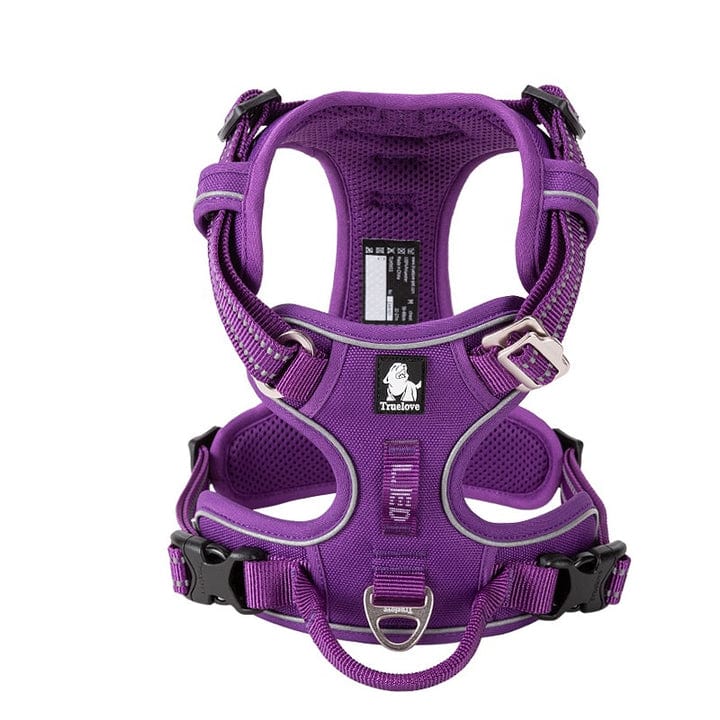 Spud Jax Petshop No Pull Harness Purple M Pet Care > Dog Supplies
