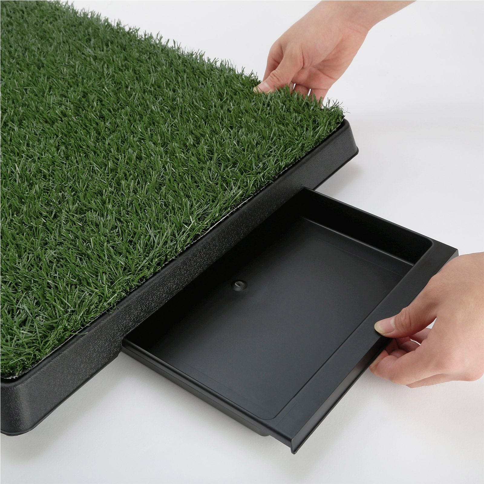 Spud Jax Petshop Pet Dog Potty Tray Training Toilet + 1 Grass Mat 63cm x 50cm Pet Care
