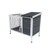 Spud Jax Petshop Rabbit Bunny Cage Hutch Pet Cages Enclosure Pet Care