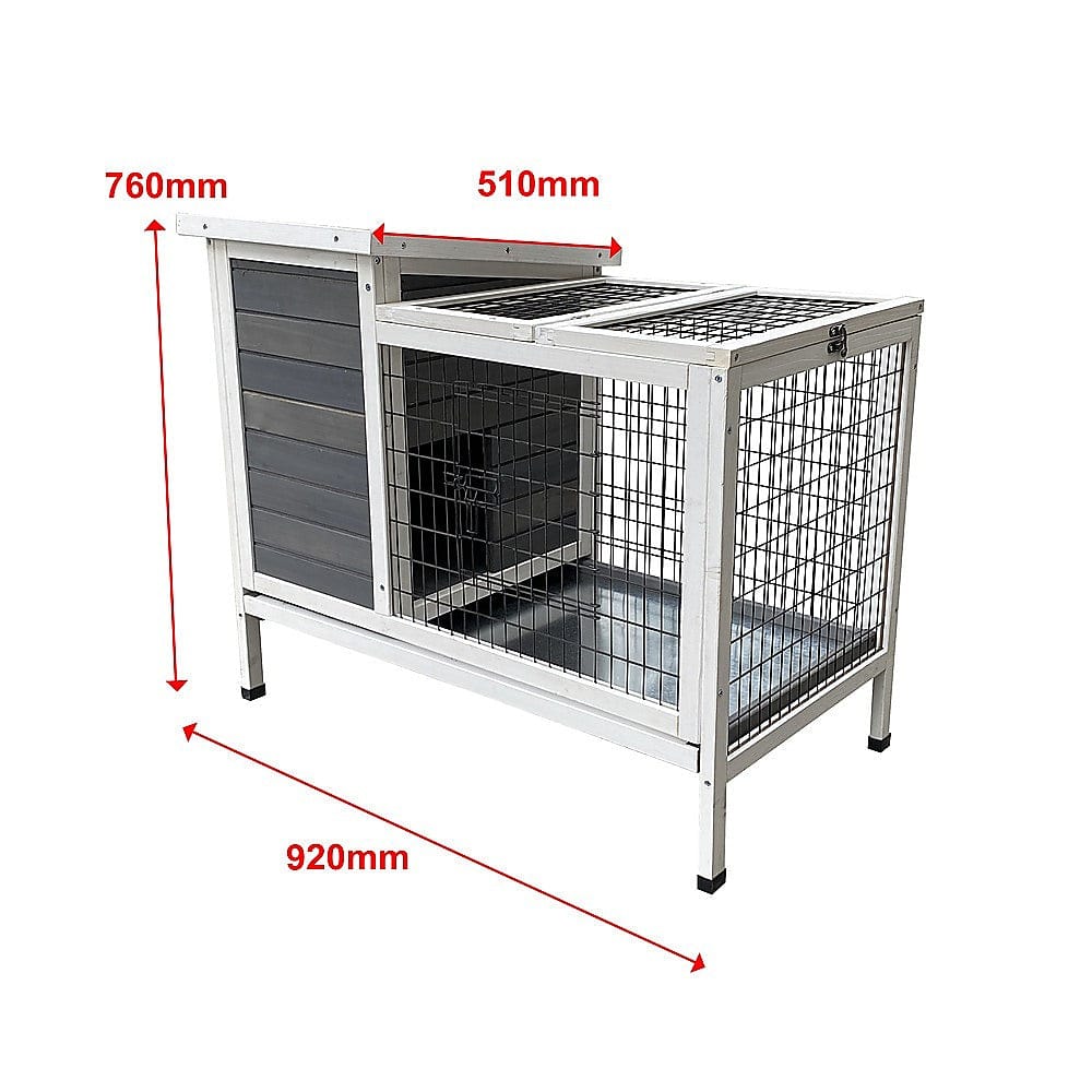 Spud Jax Petshop Rabbit Bunny Cage Hutch Pet Cages Enclosure Pet Care