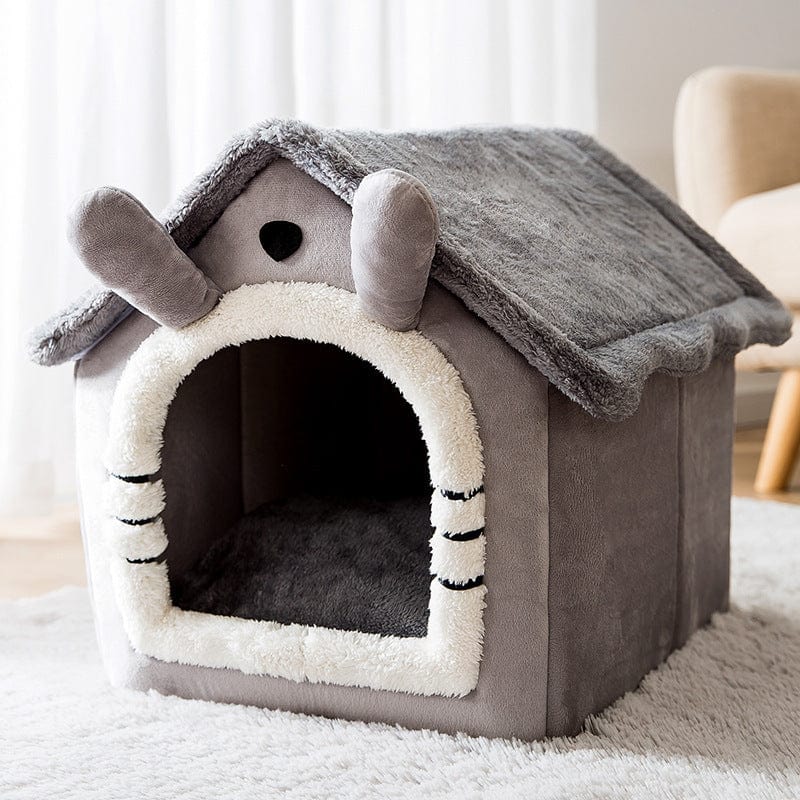 Spud Jax Petshop Small Dog House Bed Portable Cat Bed Removable Cushion Cat Cave, Foldable  Pets Puppy Kitten Rabbit Pet Care