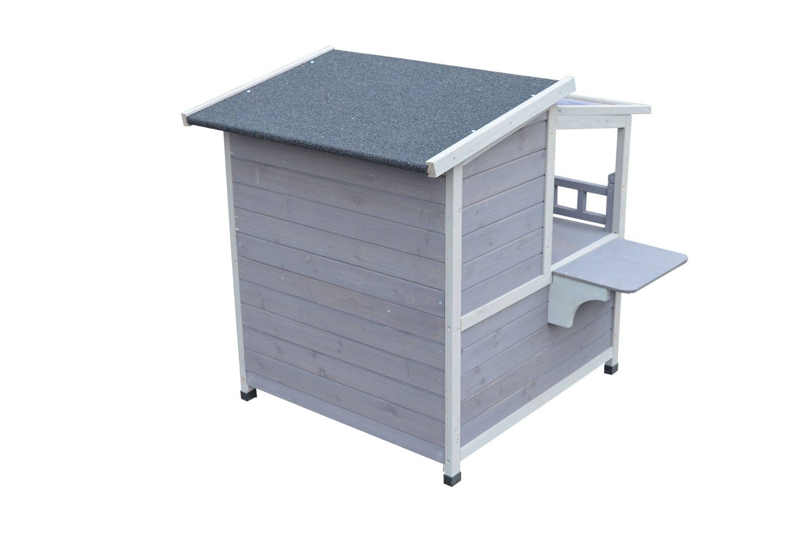 Spud Jax Petshop YES4PETS 2 Story Outdoor Cat Shelter Condo with Escape Door Rainproof Kitty House Pet Care
