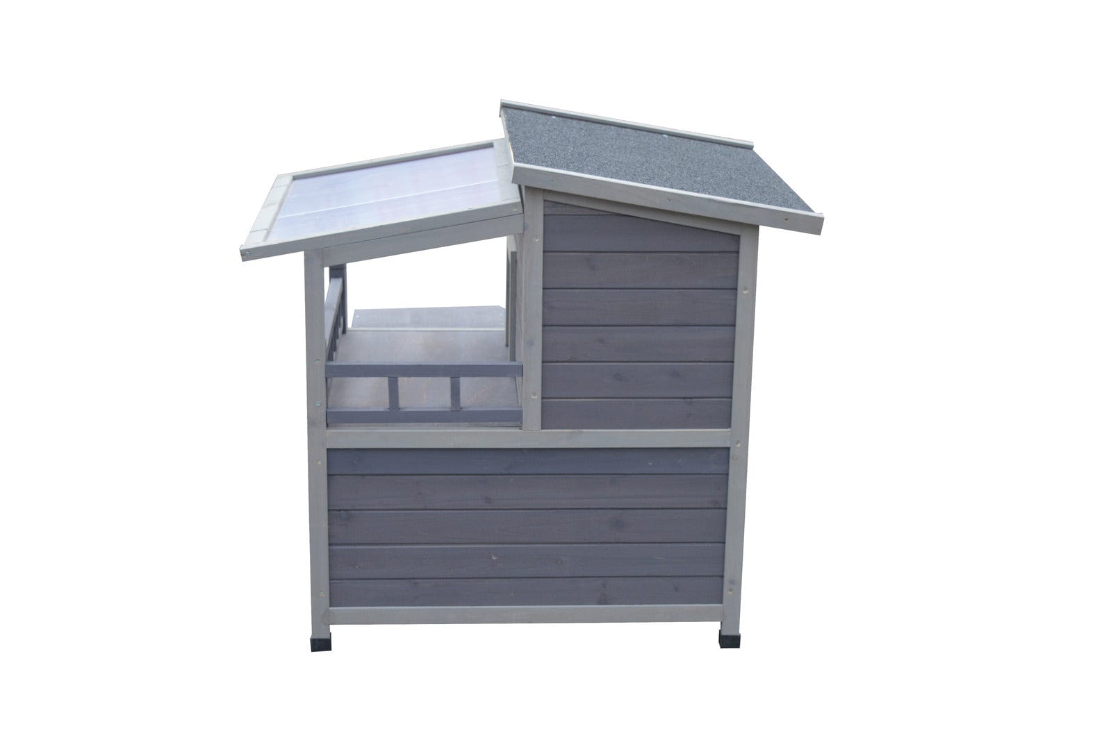 Spud Jax Petshop YES4PETS 2 Story Outdoor Cat Shelter Condo with Escape Door Rainproof Kitty House Pet Care