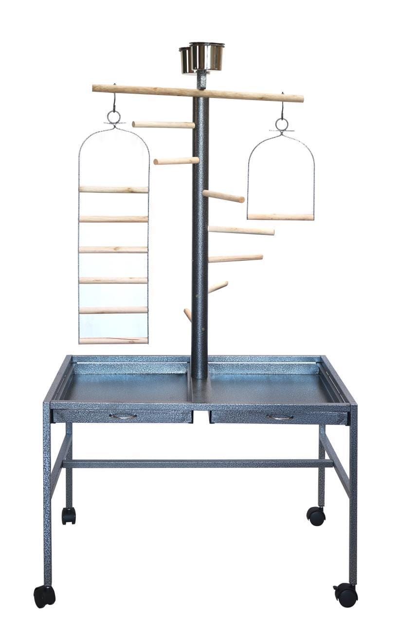 Spud Jax Petshop YES4PETS Large Bird Parrot Playpen Gym Toy Stand On Wheels Pet Care > Bird
