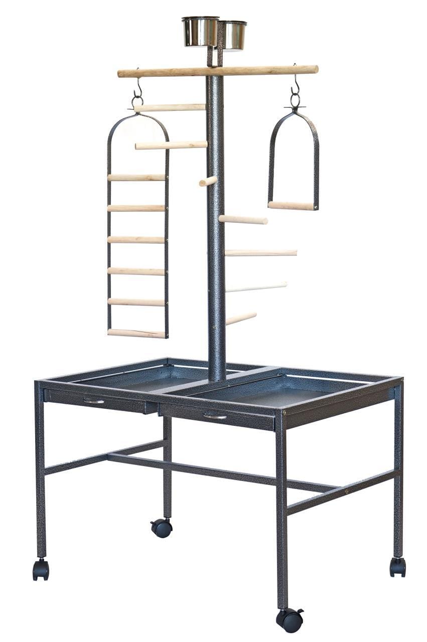 Spud Jax Petshop YES4PETS Large Bird Parrot Playpen Gym Toy Stand On Wheels Pet Care > Bird