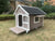 Spud Jax Petshop YES4PETS XL Timber Pet Dog Kennel House Puppy Wooden Timber Cabin With Door Grey Pet Care